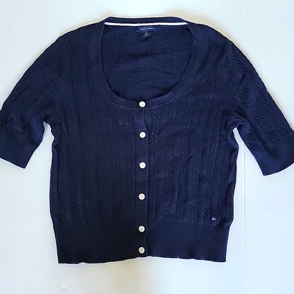🌹Tommy Hilfiger M CableKnit Cardigan